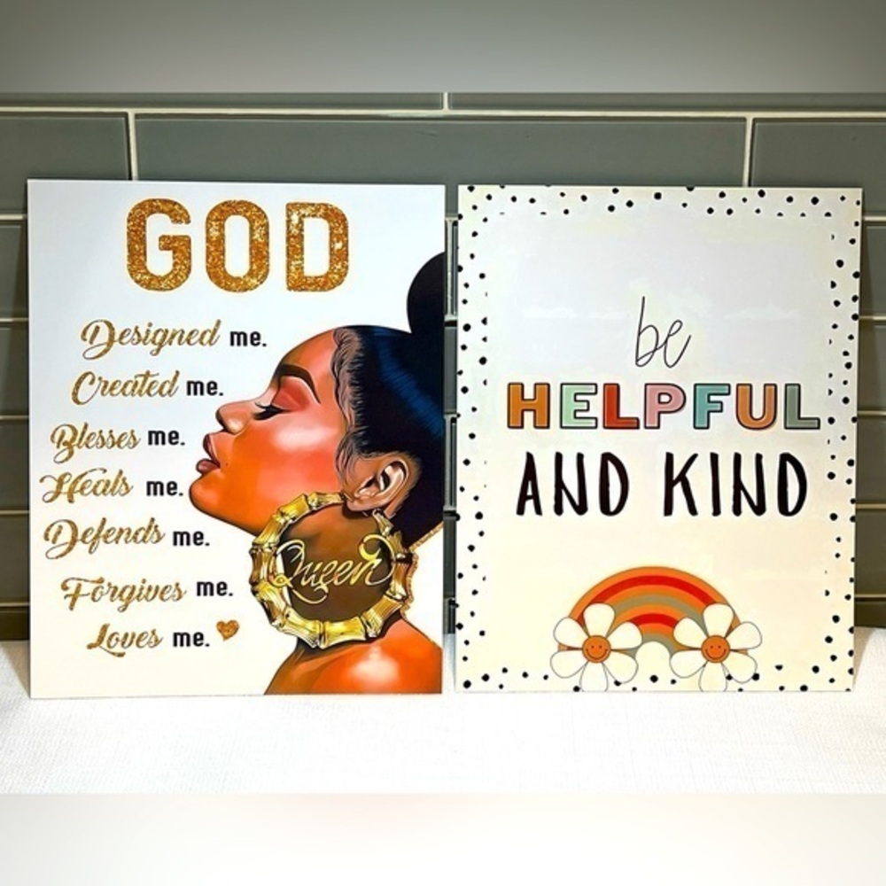 NWT Inspirational Faith Wall Decor